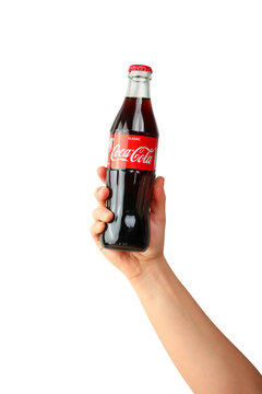 Tbilisi, Georgia, May 28, 2025: Coca Cola drink, PNG