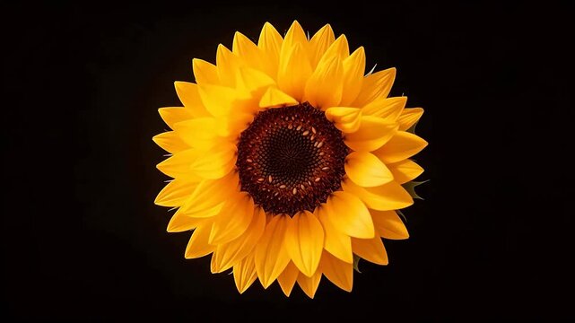 Sunflower in Closeup