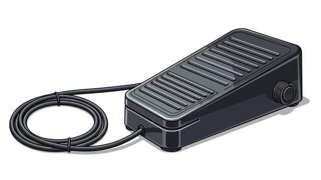 Illustration of a professional covert earpiece and microphone system.
