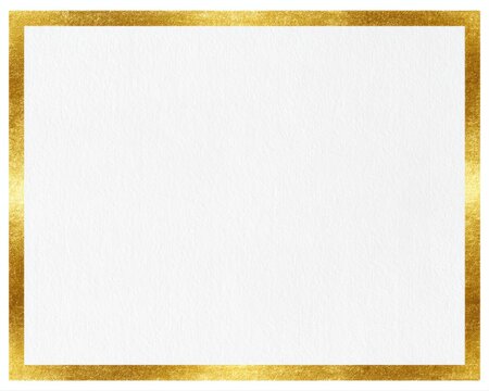 Luxury graduation frame with gold borders, clean white background, elegant diploma aesthetic, premium invitation design