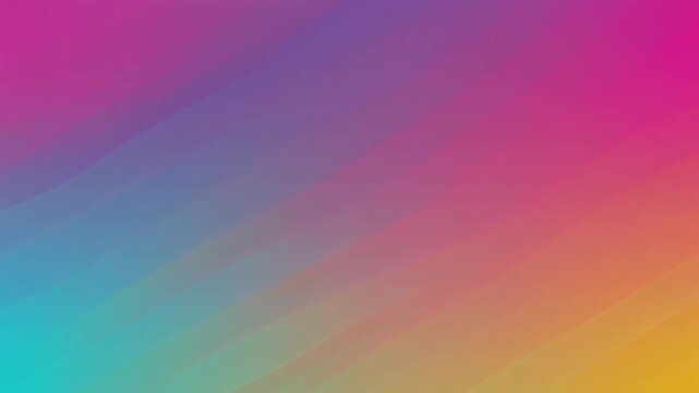 Vibrant abstract background with a smooth, painterly gradient texture, showcasing a dynamic fusion of bright pink, purple, blue, and yellow hues for a modern and artistic design