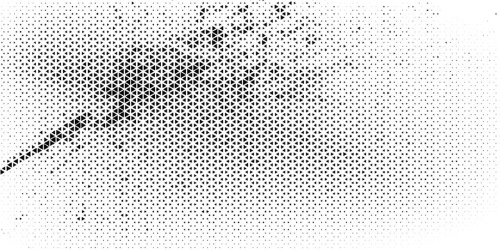 Basic halftone dots effect in black and white color. Halftone effect. Dot halftone. Black white halftone.