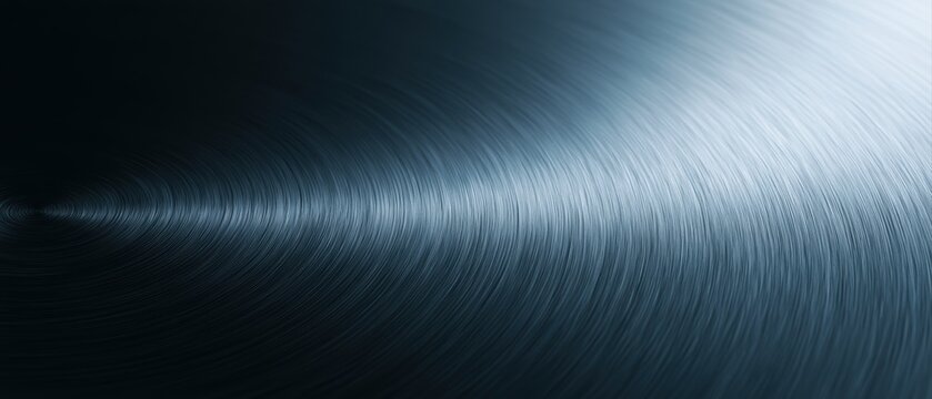 Dark brushed titanium background, elegant metallic texture, futuristic luxury atmosphere