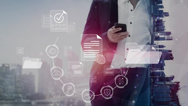 Document management system for secure file storage, organized access, and efficient digital workflow including verification, upload, analytics, and approval process Marrow