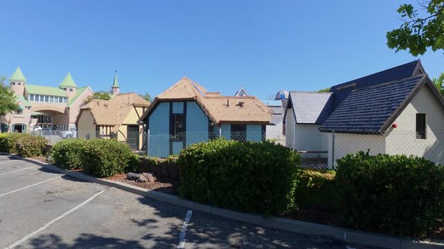 Exploring the streets of Solvang a historical town in California