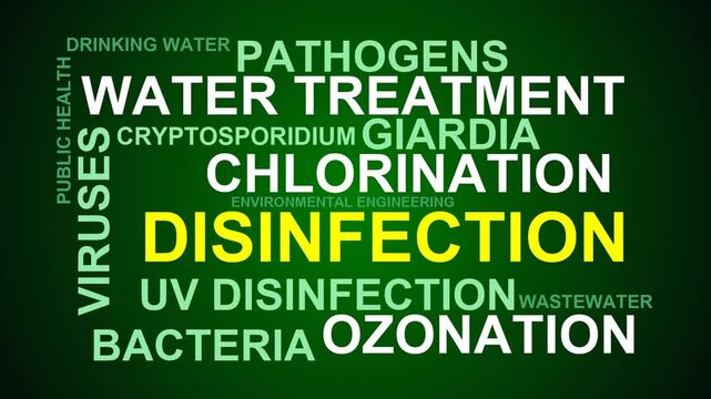 Disinfection Word Cloud