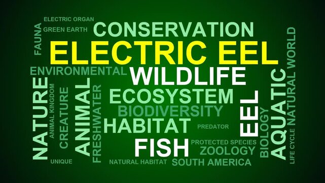 Electric Eel Word Cloud