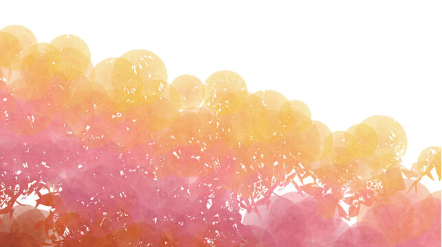 Abstract Decorative Background with Soft Circles