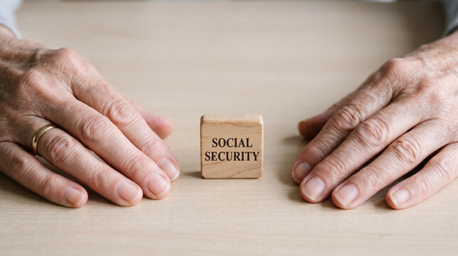 Social Security Concept &ndash; Retirement Benefits, Government Assistance, and Financial Stability Representation