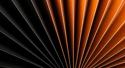 Obraz premium Abstract dark and orange fluid curve art background perfect for modern professional graphic design and creative presentation
