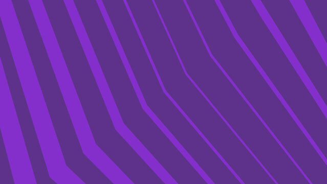 Abstract geometric pattern with diagonal lines of varying thickness in purple tones