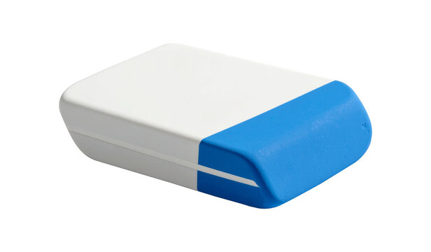 pencil eraser isolated on white background