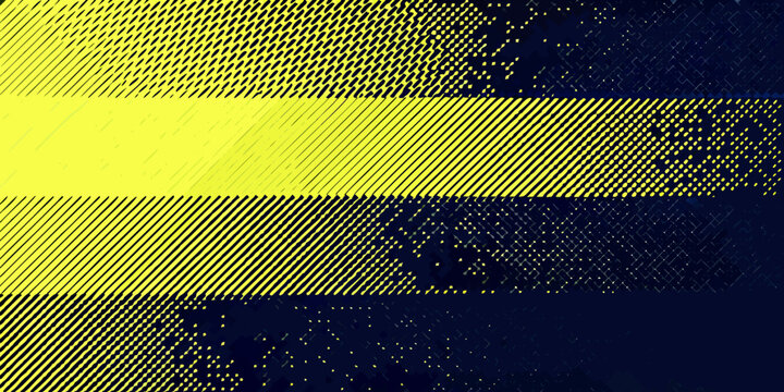 Diagonal line pattern with yellow and dark blue hues a modern abstract background lines geometric