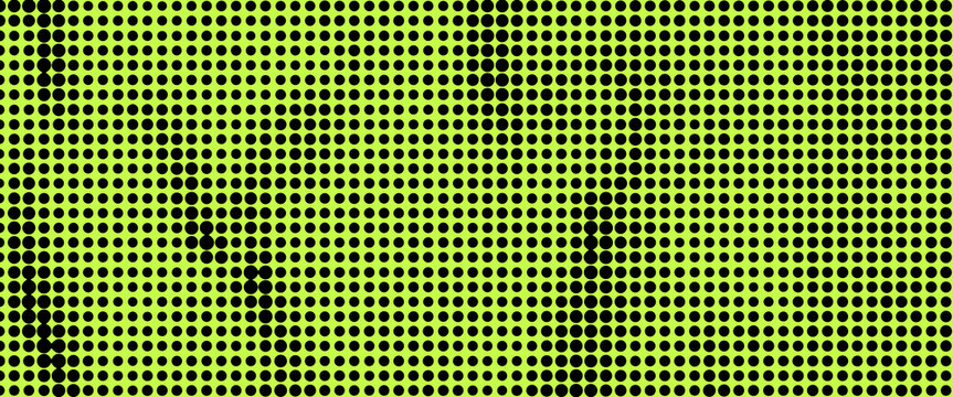 Grunge halftone overlay background with smoke or fire motion texture. Acid green color y2k aesthetics. Vector backdrop design template and creative projects