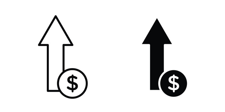 Profit growth icon