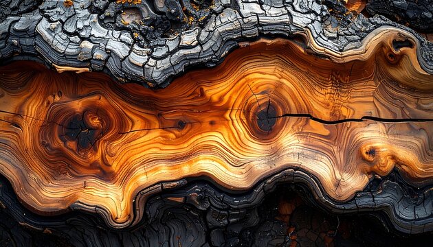Abstract pattern resembling tree bark