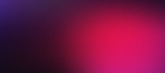 Fototapeta premium Vibrant red magenta and purple grainy gradient background for bold design