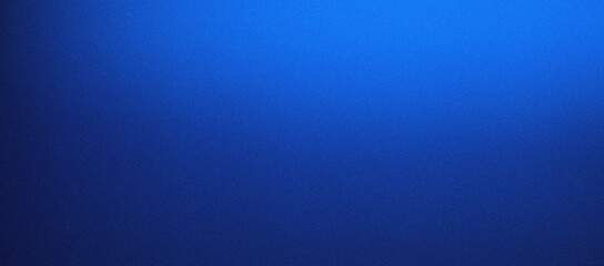 Obraz premium Vivid electric blue grainy gradient background for futuristic digital creative projects
