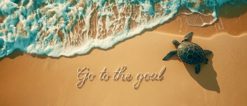 words on the beach