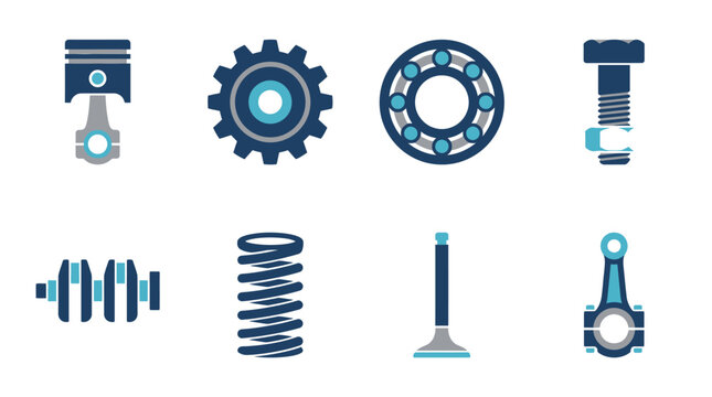 Mechanical parts and tools collection 1.