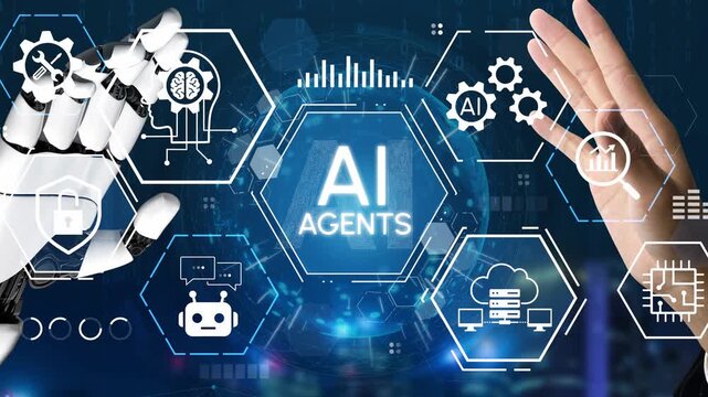 Futuristic Concept of Human and Robotic Interaction with AI Agents and Digital Interface for Technology Advancement and Innovation in Automation. Entropy.
