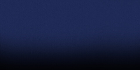 Fototapeta premium Abstract Noise Gradient Background – Stylish Dark Indigo Blue with Cool Plain Monochrome Grain Texture