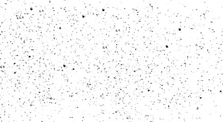 Naklejka premium Rough Black and White Texture Vector with Distressed Overlay and Abstract Grunge Background Effect.