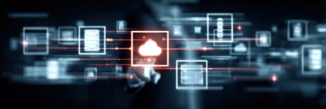 The digital application interface serves as a bridge for the user between the technology system and the expansive cloud based platform.