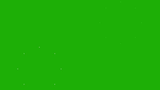 Circle Blast Shiny Firework Elements Animation Circle Line Burst and Explosion in 4K on green screen background