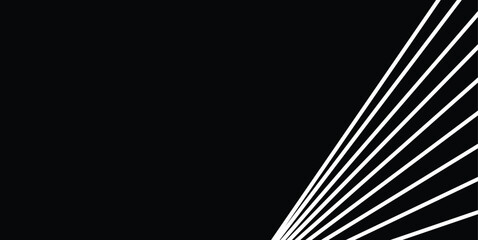 Naklejka premium Abstract Perspective Line Corner Background with Minimal Geometric Design