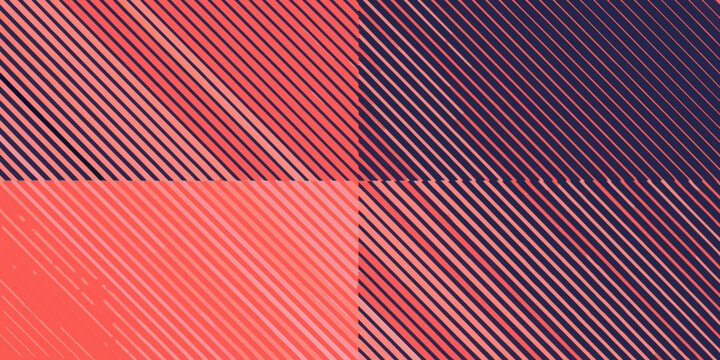 Diagonal striped pattern with gradient shades of coral and navy blue vector illustration angled lines