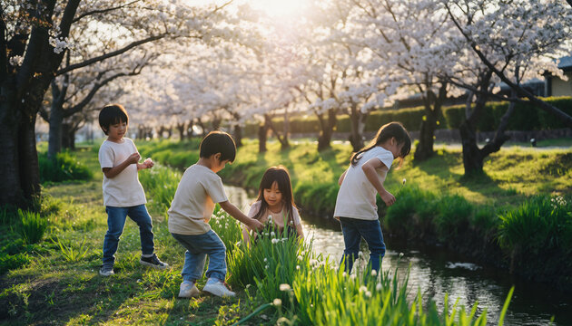 春の小川」の写真素材 | 35,085件の無料イラスト画像 | Adobe Stock