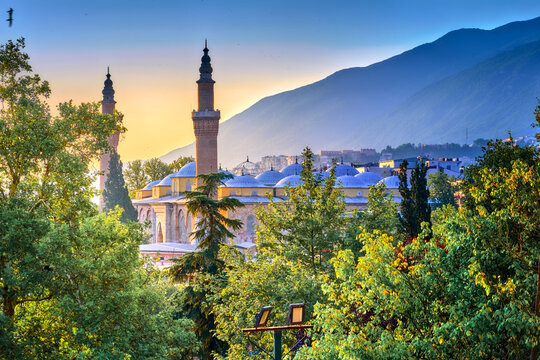 View of the city of Bursa