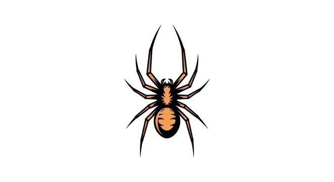 Closeup of a huntsman spider crawling.