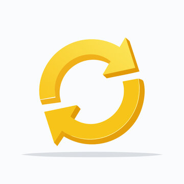 Circular Arrows Refresh Icon