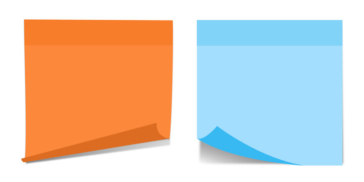Sticky note reminder. Post it note paper. Yellow sheets for notes isolated with clipping path. Sticky note with duct tape, post it note paper, memo reminder with adhesive tape, sticky paper note