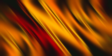 Abstract orange and cyan ethereal light nebula © AKSNA