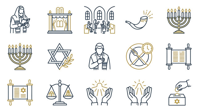 Religious symbols and practices in a Jewish context