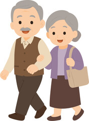 Fototapeta premium Grandparents 