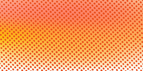 Obraz premium Red LED panel light with screen overlay and digital grid board effect. 3D concert stage texture or television studio pattern. Neon dot glow or abstract halftone points for technology art displays.