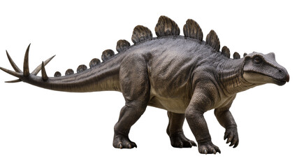 Stegosaurus dinosaur with plates and tail spikes © Otillie