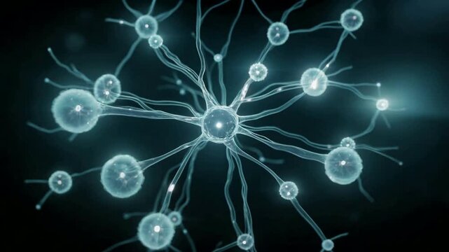 Glowing Neuron Network Cells for Brain Science and Artificial Intelligence Background