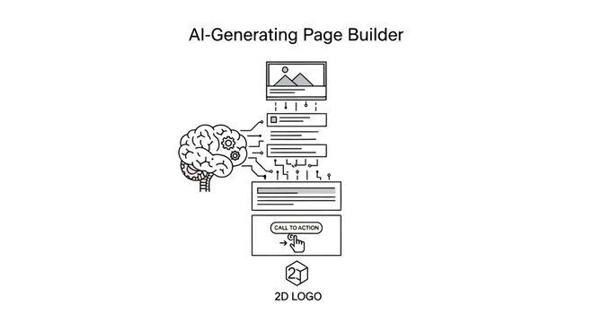 A Diagram That Shows The Process Of Creating A Page Builder For A Website