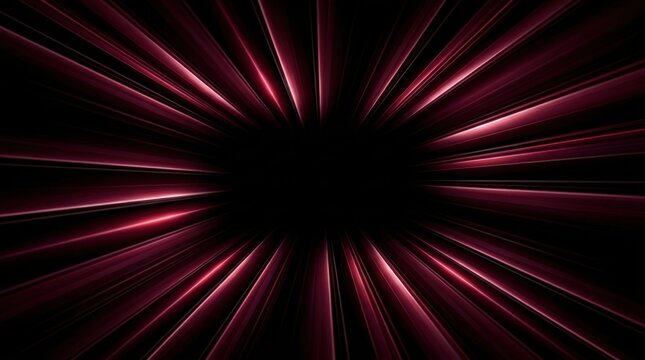 An abstract red and blue background with shiny laser rays, a bright star burst flash, and a glowing neon pink energy flare pattern for night disco illustration design