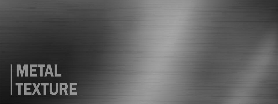 Background shiny polished with gray gradient chrome for pattern metal steel. Silver aluminum grey with color titan gradation for seamless elegant business. Brushed material polished.