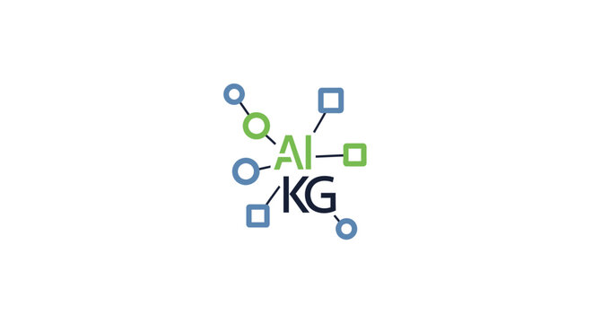 AI artificial intelligence logo design.
