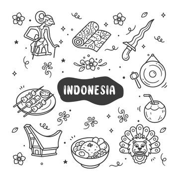 Indonesian traditional food and culture.