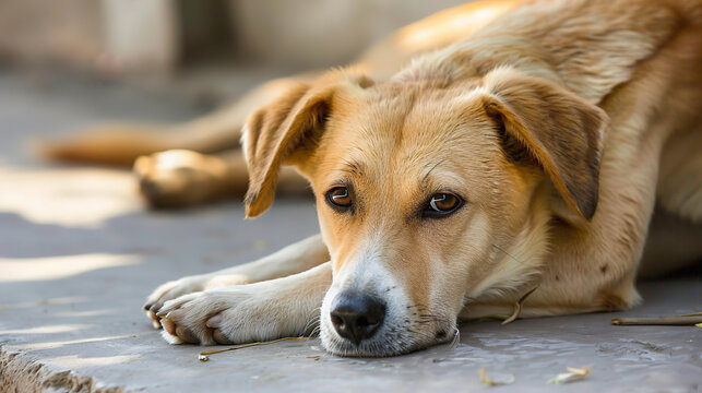 Educational 3D medical illustration about canine distemper, a highly contagious viral disease affecting dogs. 