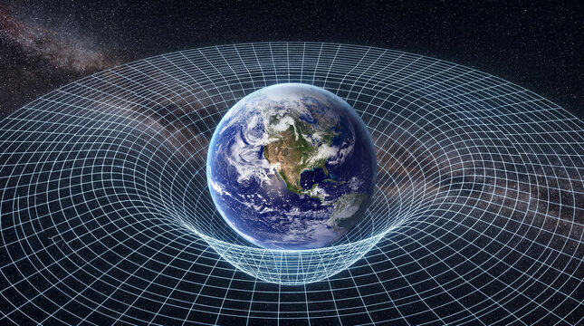 The Earth's gravity grid interacts with the Earth and other galaxies