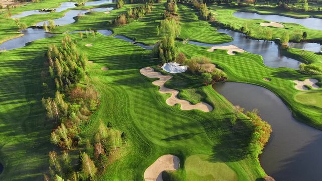 Exclusive village golf course offering serene views